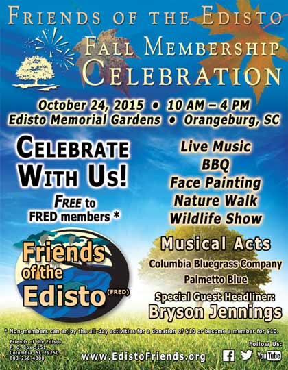 Friends of the Edisto Fall Membership Celebration 2015