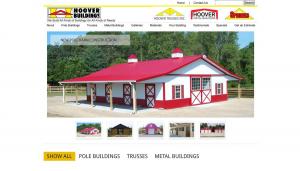 hoover building system inc website design